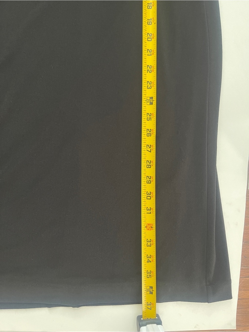 Chicos Black Size 2 Knee-Length Sheath Dress Pullover A Line Business Casual - Picture 7 of 8